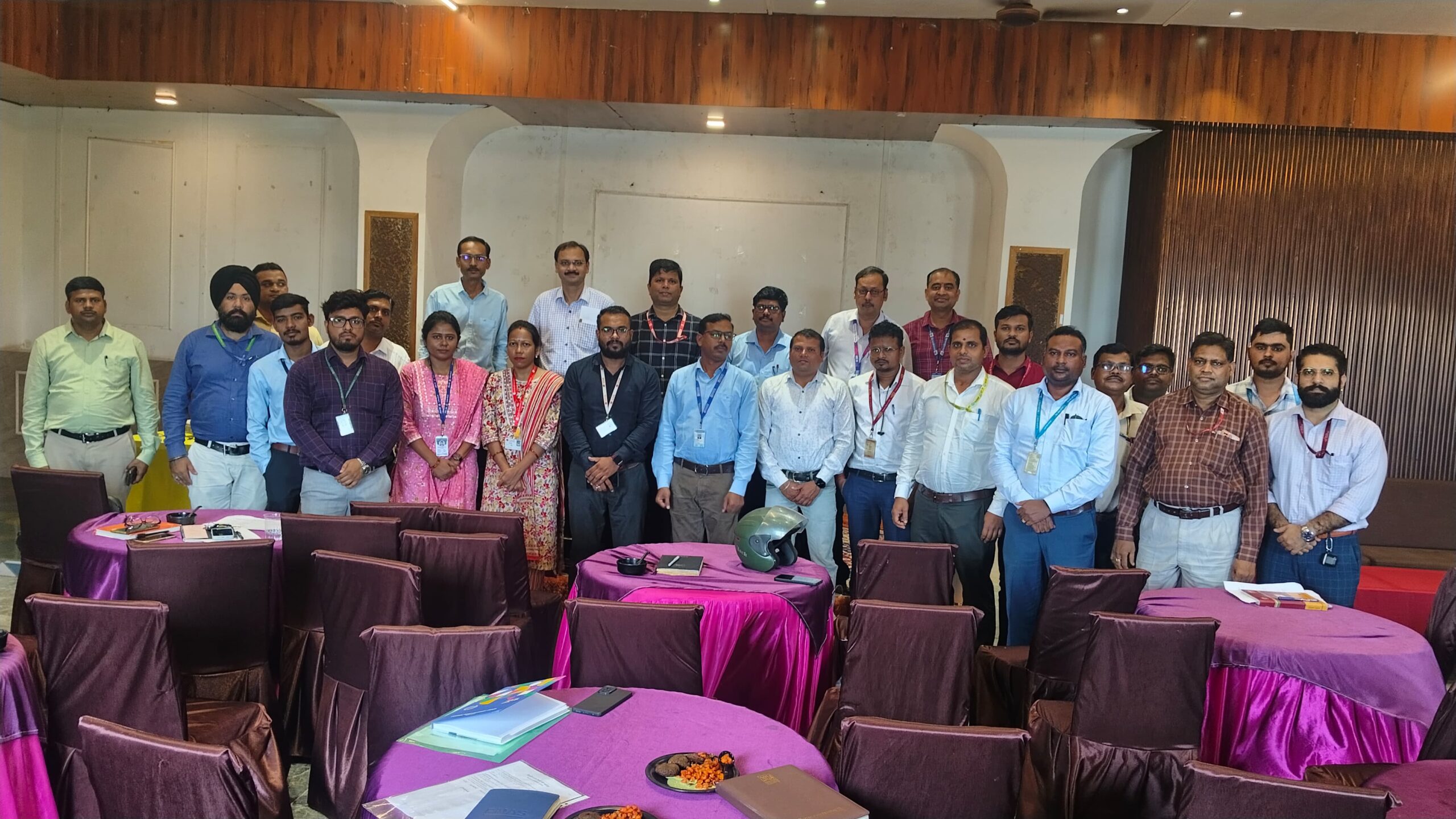 यूनियन बैंक ऑफ इंडिया की तत्वाधान मेंनगर राजभाषा कार्यान्वयन समिति,महासमुंदकी अर्धवार्षिक बैठक संपन्न ।