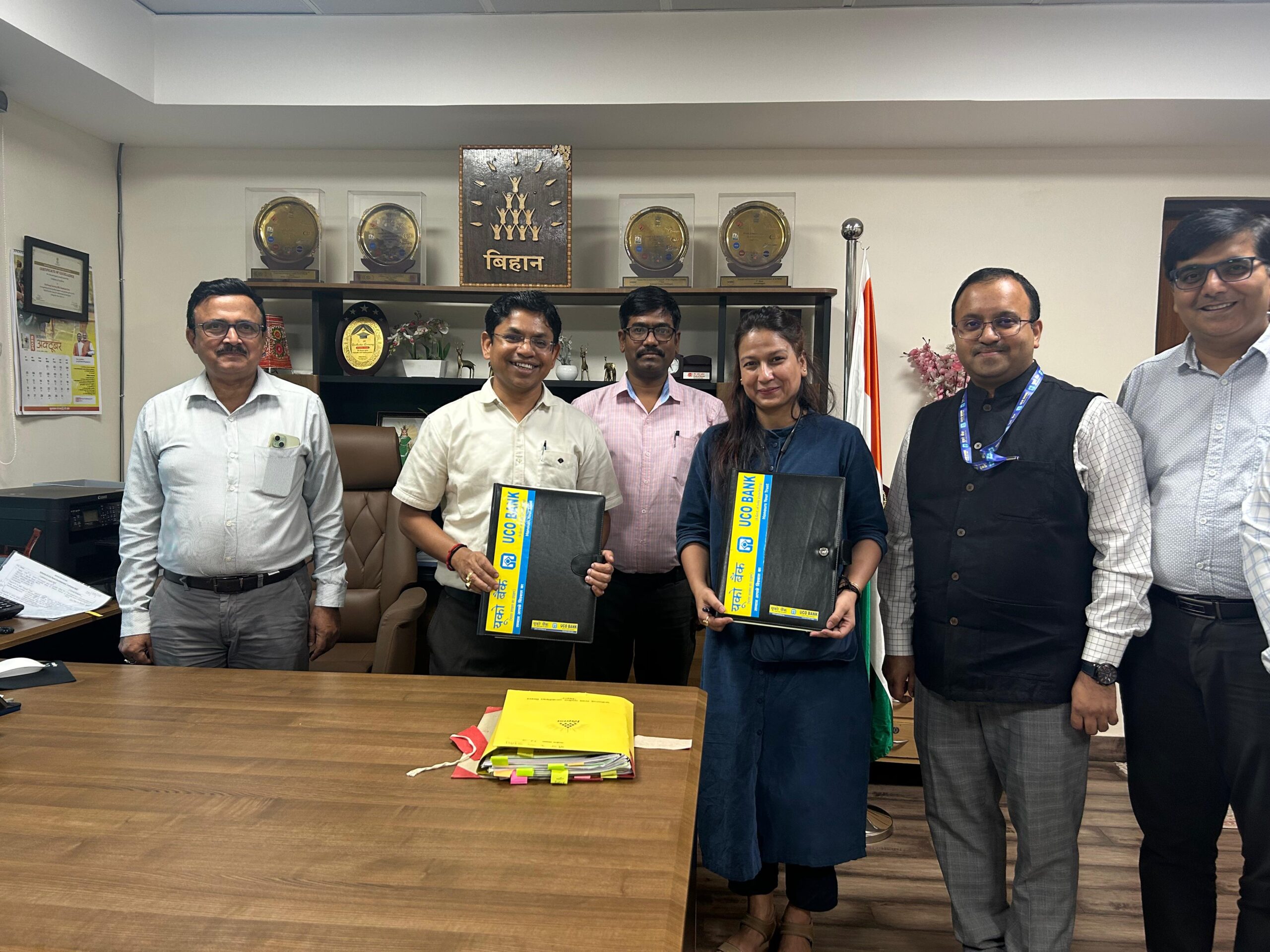 छ. ग. – राज्य ग्रामीण आजीविका मिशन विभाग ने एसएचजी के लिए ऋण की सुविधा के लिए यूको बैंक के साथ किया साझा समझौता